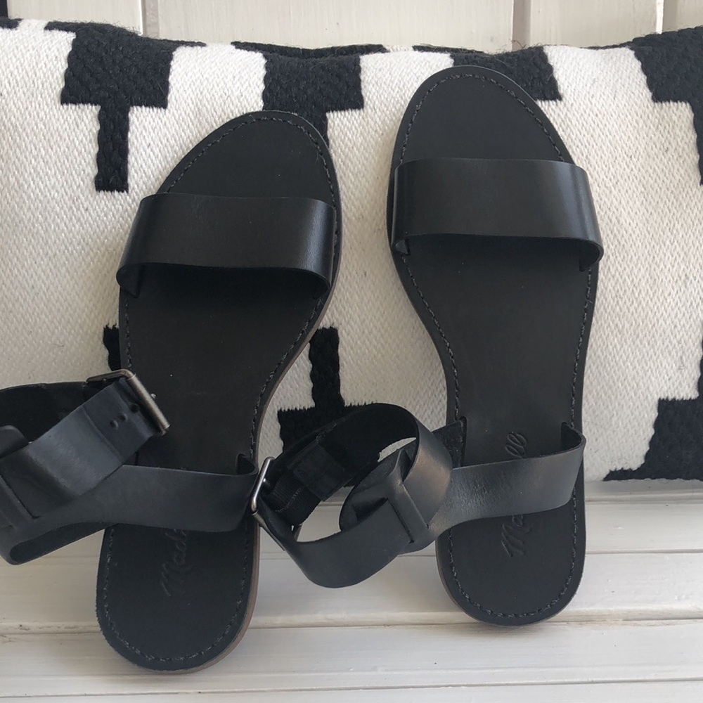 Madewell Boardwalk Ankle Strap Sandals